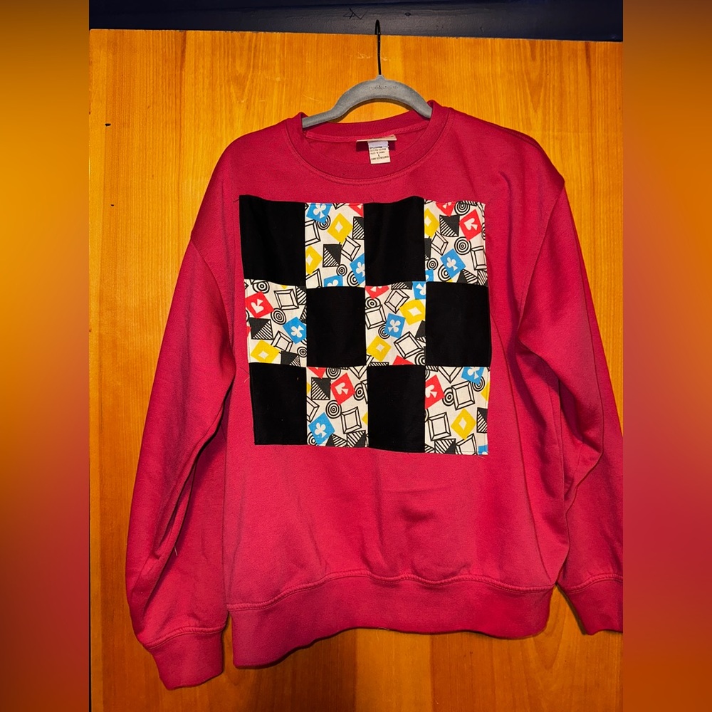Patchwork Crewneck - image 3